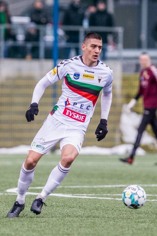 Football. Sparing. GKS Tychy - Fotbal Trinec. 23.01.2021