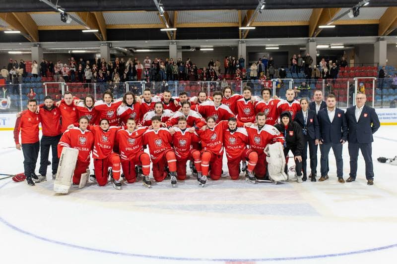 Ice Hockey. U20 World Championship Division 1B. Poland - Korea. 17.12.2022