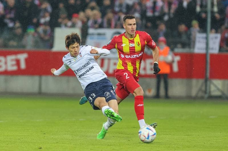 Football. PKO BP Ekstraklasa. Gornik Zabrze - Korona Kielce. 06.04.2023