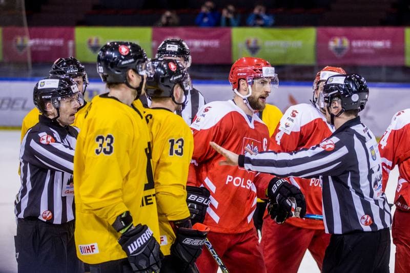 Ice Hockey. Three Seas Tournament. Poland - Lithuania. 19.04.2021
