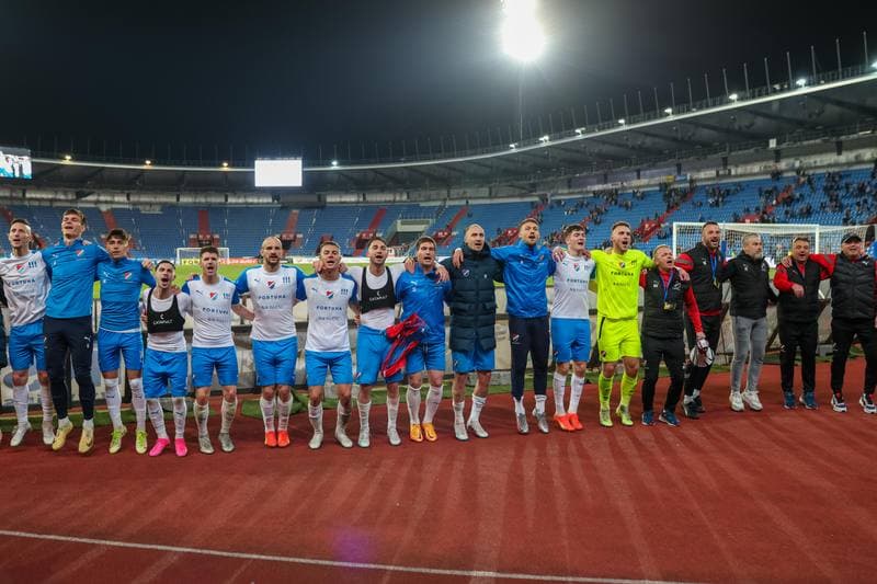 Football. Fortuna:Liga. Banik Ostrava - Viktoria Plzen. 16.04.2023