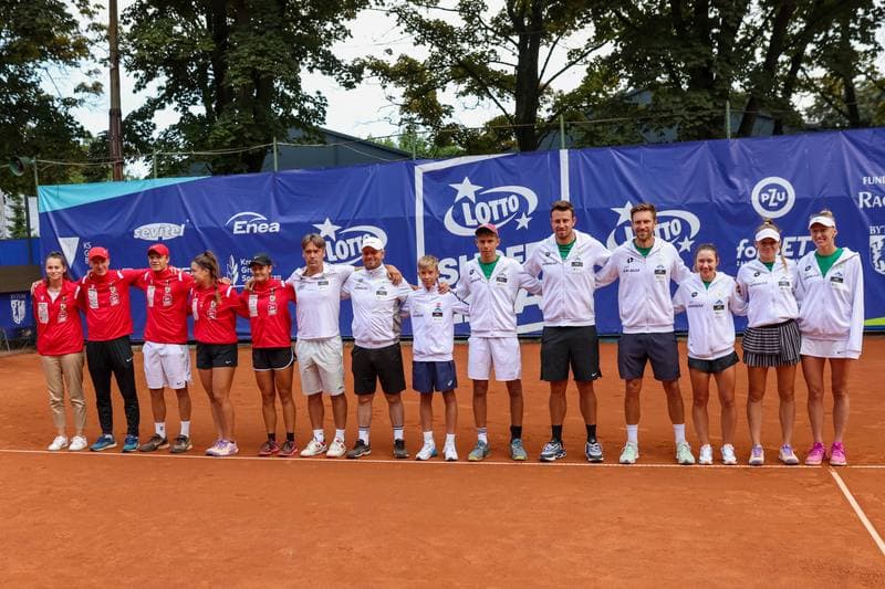 Tennis. Lotto SuperLiga. Gornik Bytom - Advantage Bielsko-Biala. 23.07.2023