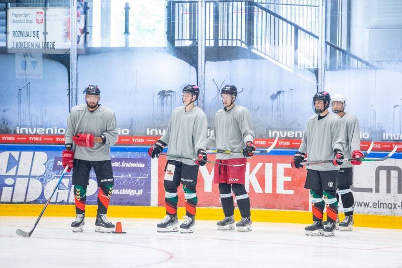 Ice Hockey. GKS Tychy. Training. 24.07.2023