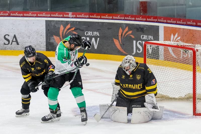 Ice Hockey. Tauron Hokej Liga. JKH GKS Jastrzebie - GKS Katowice. 19.09.2023