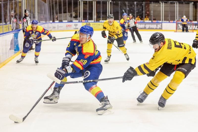 Ice Hockey. Tauron Hokej Liga. GKS Katowice - PZU Podhale Nowy Targ. 06.10.2023