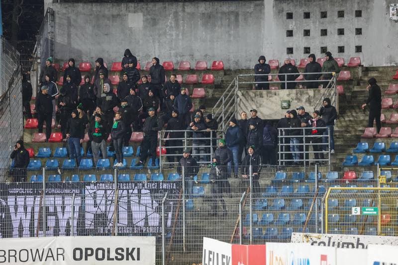 Football. Fortuna I Liga. Odra Opole - Gornik Leczna. 04.11.2023