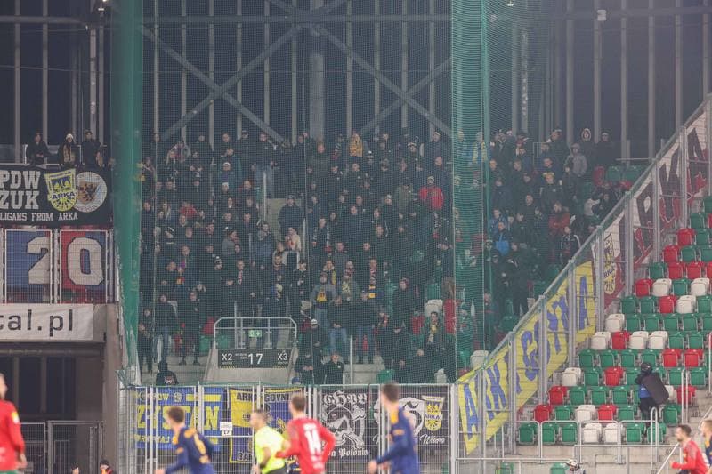 Football. Fortuna I Liga. Zaglebie Sosnowiec - Arka Gdynia. 12.11.2023