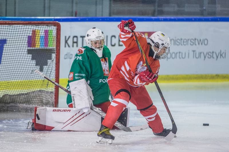 Ice Hockey. Poland national team. Training. 04.04.2022