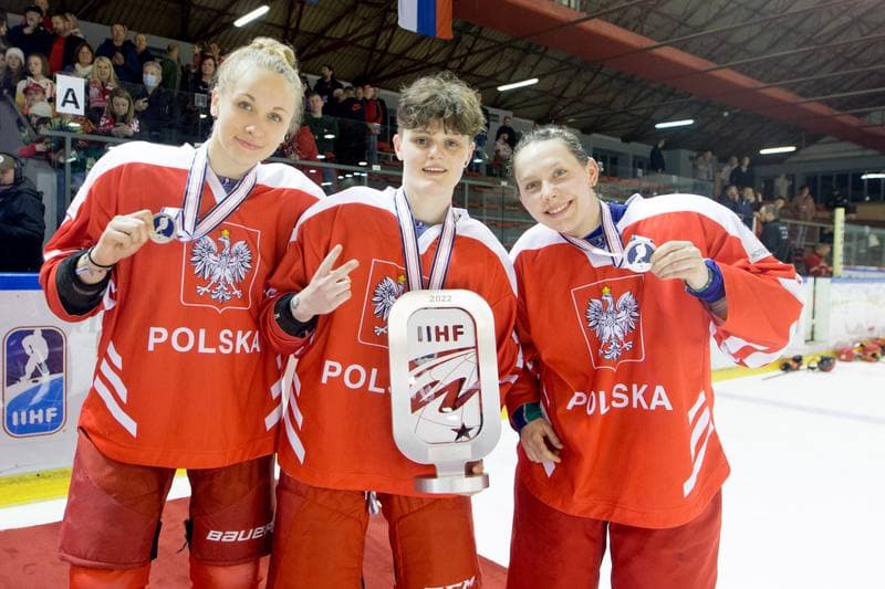 Ice Hockey. Women's World Championship Division 1B. Poland - China. 14.04.2022