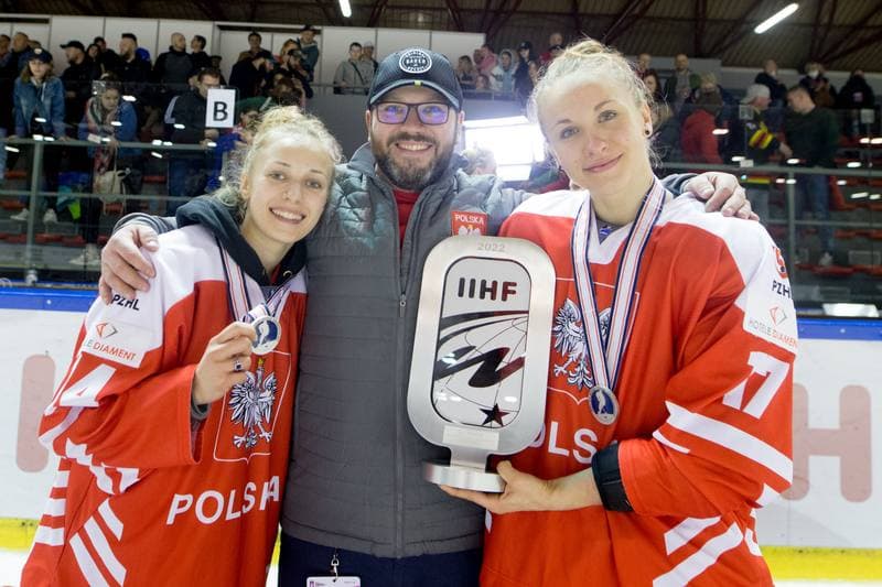 Ice Hockey. Women's World Championship Division 1B. Poland - China. 14.04.2022