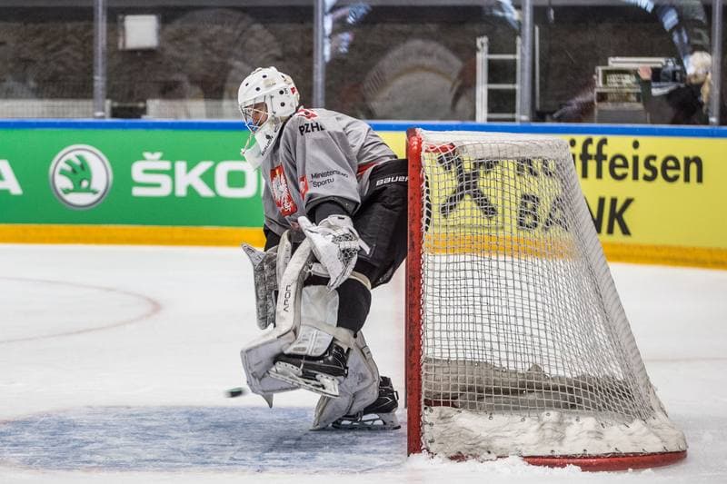 Ice Hockey. Poland national team. Training. 24.04.2022