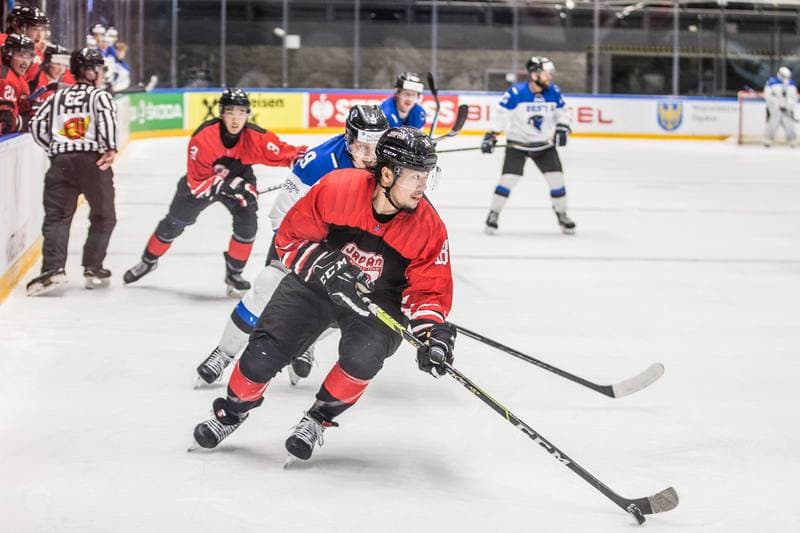 Ice Hockey. World Championship Division 1 Group B. Japan - Estonia. 28.04.2022