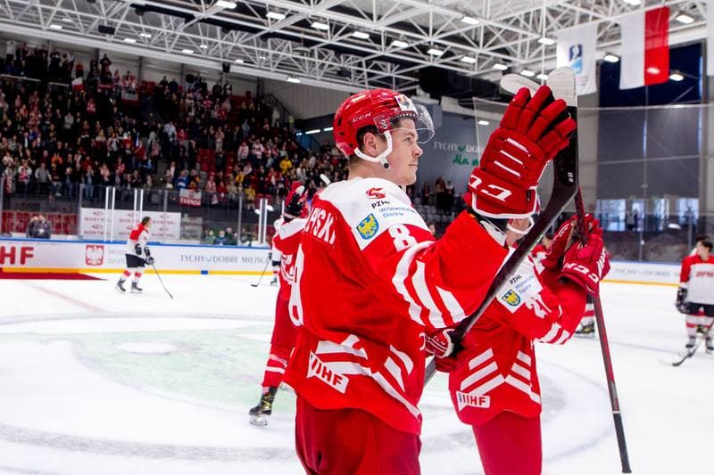 Ice Hockey. World Championship Division 1 Group B. Poland - Japan. 01.05.2022