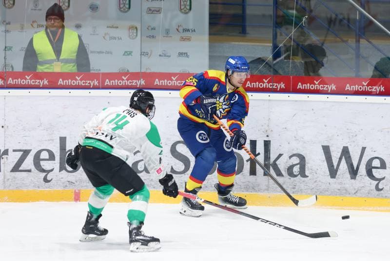Ice Hockey. Tauron Hokej Liga. JKH GKS Jastrzebie - PZU Podhale Nowy Targ. 07.01.2024