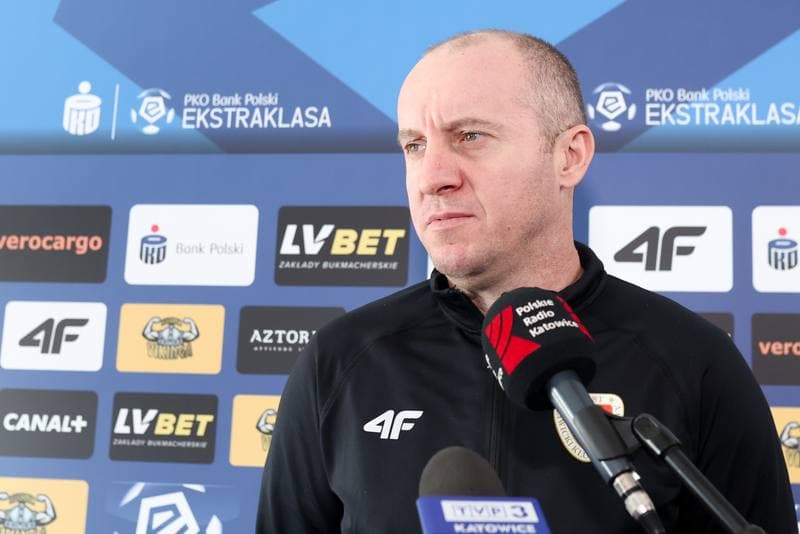 Football. Piast Gliwice. Press Conference. 09.01.2024