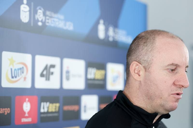 Football. Piast Gliwice. Press Conference. 09.01.2024