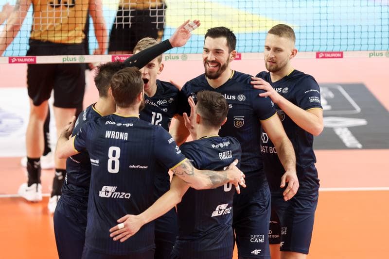 Volleyball. PlusLiga. GKS Katowice - Projekt Warszawa. 19.01.2024