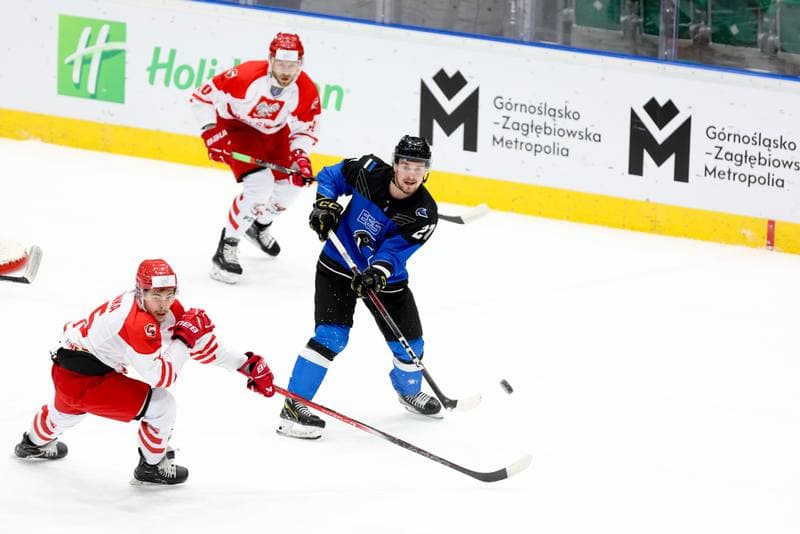 Ice Hockey. Olympic Qualification. Poland - Estonia. 08.02.2024