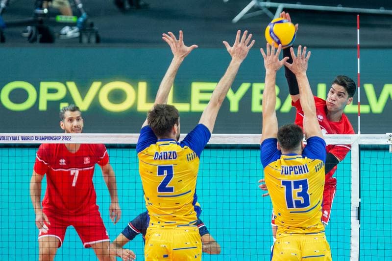 Volleyball. FIVB Men's World Championship. Ukraine - Tunisia. 29.08.2022