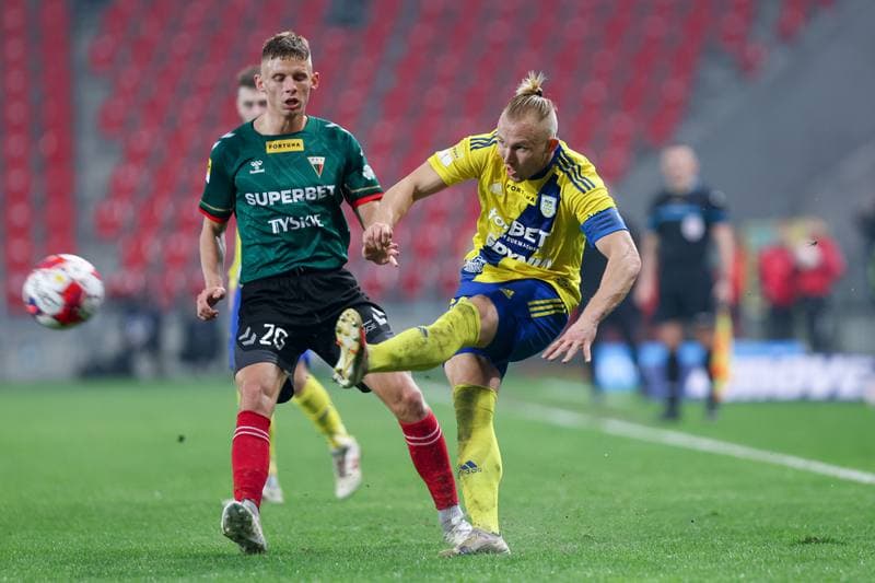 Football. Fortuna I Liga. GKS Tychy - Arka Gdynia. 01.03.2024