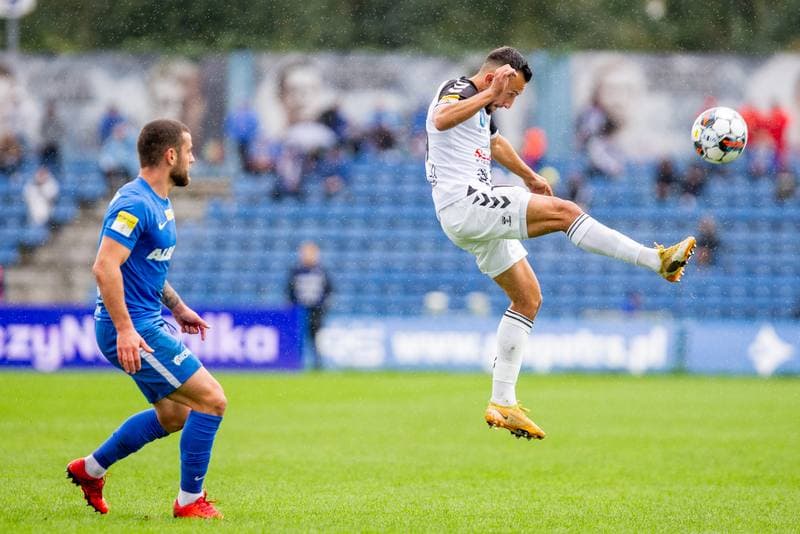 Football. Fortuna I Liga. Ruch Chorzow - Sandecja Nowy Sacz. 02.10.2022