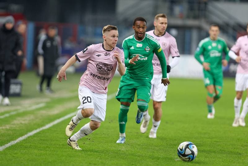 Football. PKO BP Ekstraklasa. Piast Gliwice - Radomiak Radom. 08.03.2024