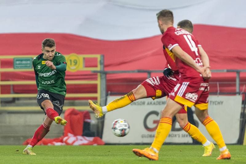 Football. Fortuna I Liga. GKS Tychy - Chojniczanka Chojnice. 11.11.2022