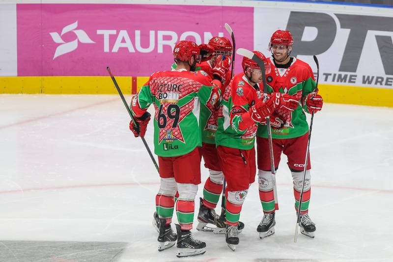 Ice Hockey. Tauron Hokej Liga. Zaglebie Sosnowiec - Marma Ciarko STS Sanok. 17.09.2023