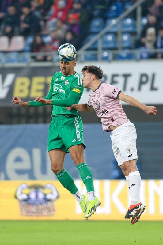 Football. PKO BP Ekstraklasa. Piast Gliwice - Radomiak Radom. 08.03.2024