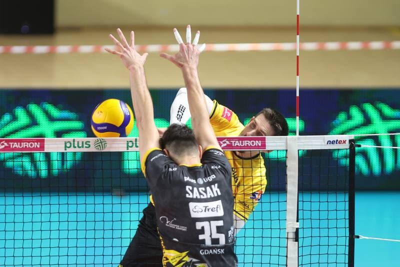 Volleyball. PlusLiga. GKS Katowice - Trefl Gdansk. 22.10.2023