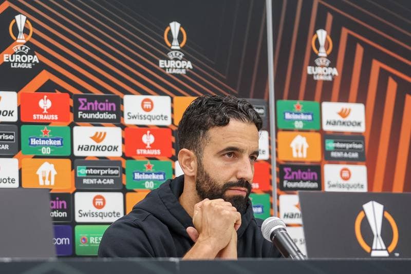 Football. Sporting CP. Press Conference. 25.10.2023