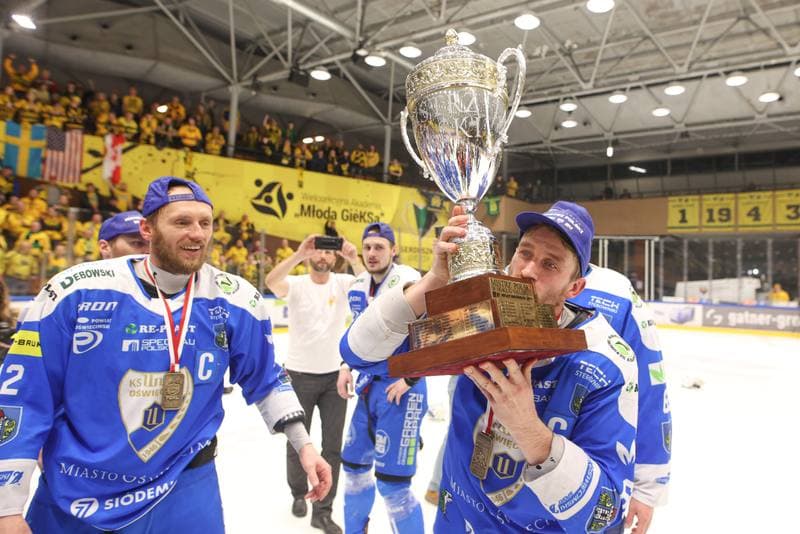 Ice Hockey. Tauron Hokej Liga. GKS Katowice - Re-Plast Unia Oswiecim. 14.04.2024