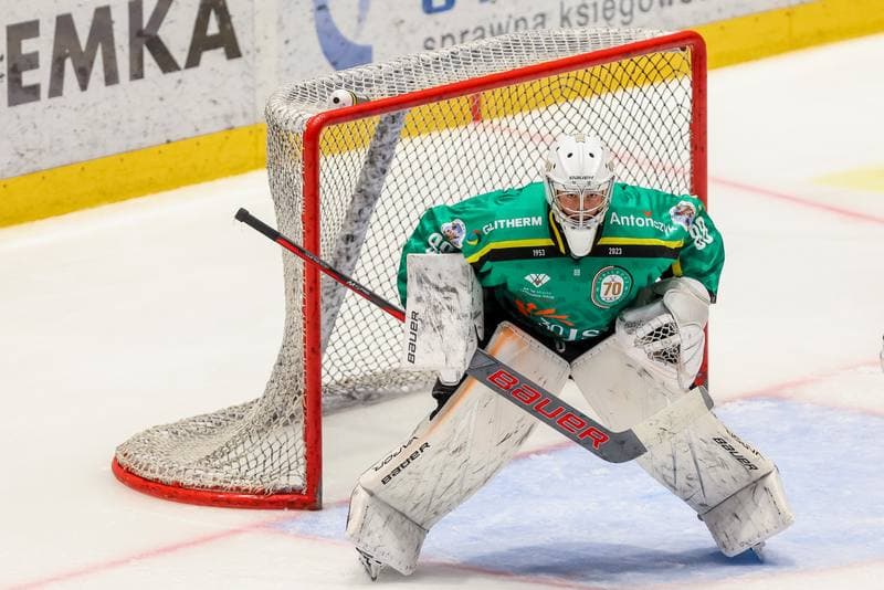 Ice Hockey. Tauron Hokej Liga. Re-Plast Unia Oswiecim - JKH GKS Jastrzebie. 29.10.2023