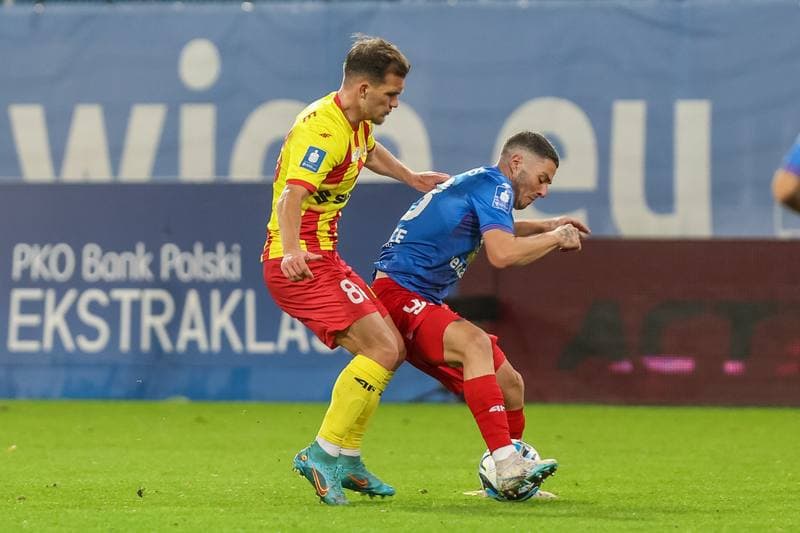 Football. PKO BP Ekstraklasa. Piast Gliwice - Korona Kielce. 03.11.2023
