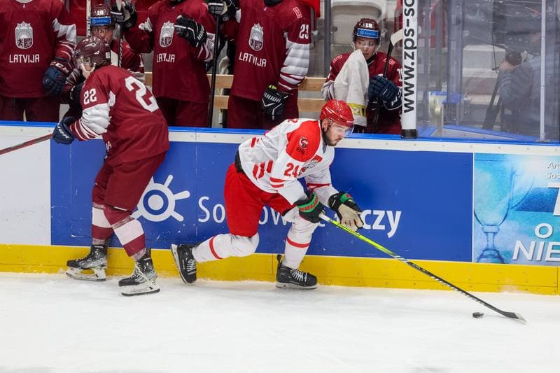 Ice Hockey. EIHC. Poland - Latvia. 10.11.2023