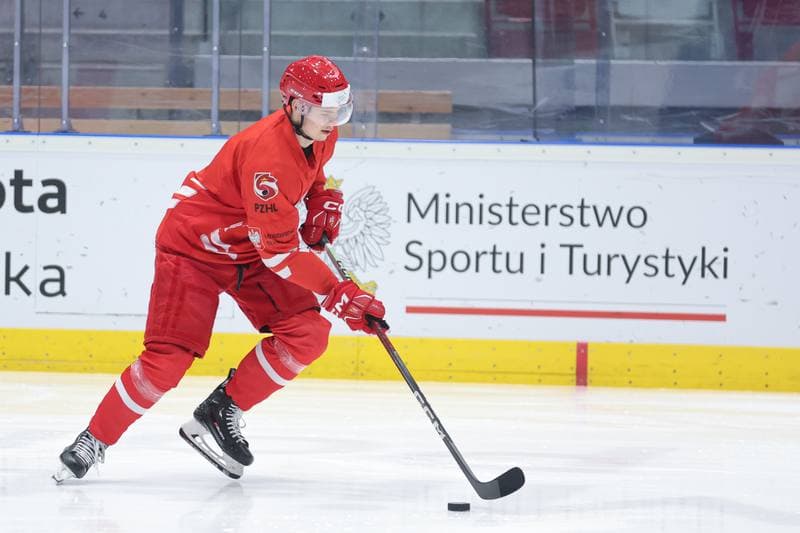 Ice Hockey. Poland national team. Training. 06.05.2024