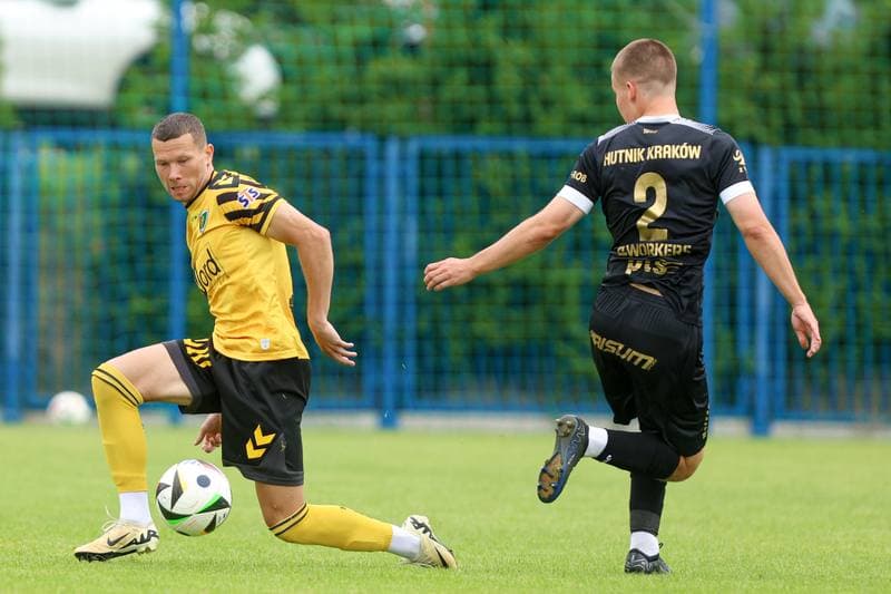 Football. Sparing. GKS Katowice - Hutnik Krakow. 30.06.2024