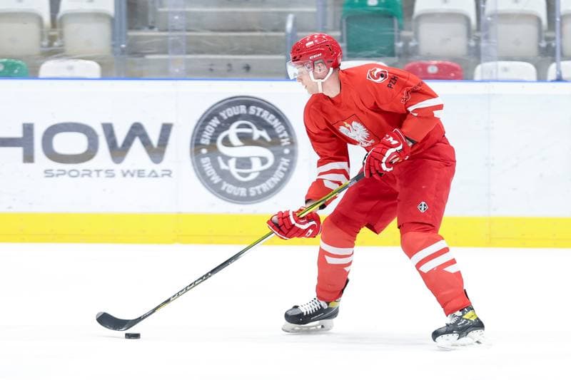 Ice Hockey. Poland national team. Training. 03.02.2024