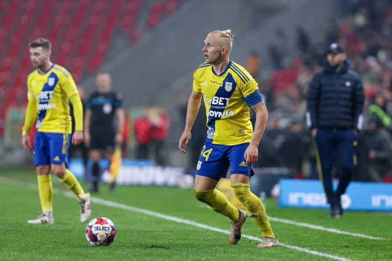 Football. Fortuna I Liga. GKS Tychy - Arka Gdynia. 01.03.2024
