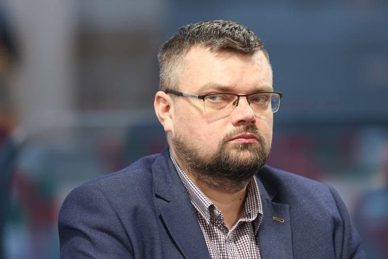 Ice Hockey. EC Bedzin. Press Conference. 03.04.2024
