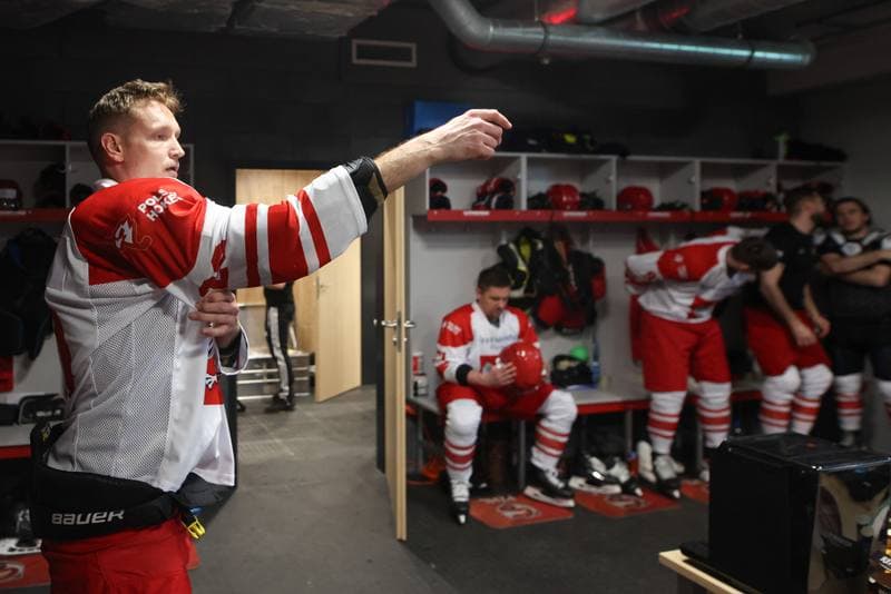 Ice Hockey. Friendly Match. Poland - Slovenia. 18.04.2024