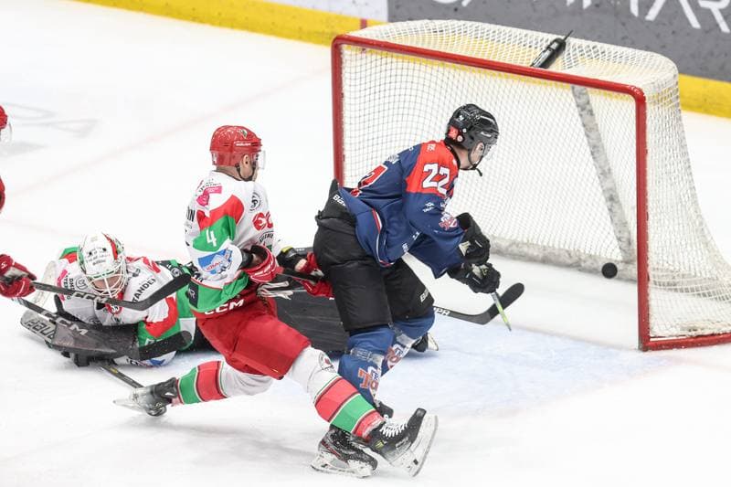 Ice Hockey. Tauron Hokej Liga. EC Bedzin Zaglebie Sosnowiec - KH Energa Torun. 19.01.2025