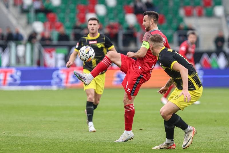Football. Betclic II liga. Zaglebie Sosnowiec - Wieczysta Krakow. 26.10.2024
