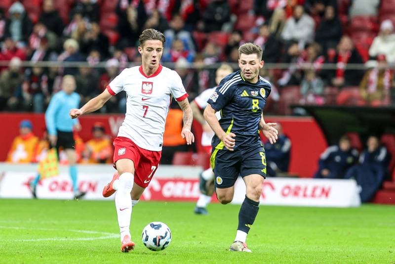 Football. UEFA Nations League. Poland - Scotland. 18.11.2024
