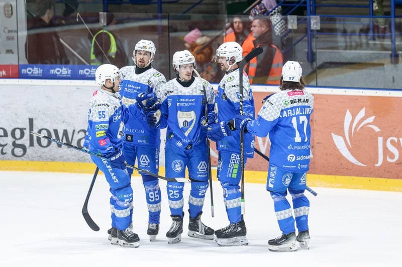 Ice Hockey. Tauron Hokej Liga. JKH GKS Jastrzebie - Re-Plast Unia Oswiecim. 18.12.2024