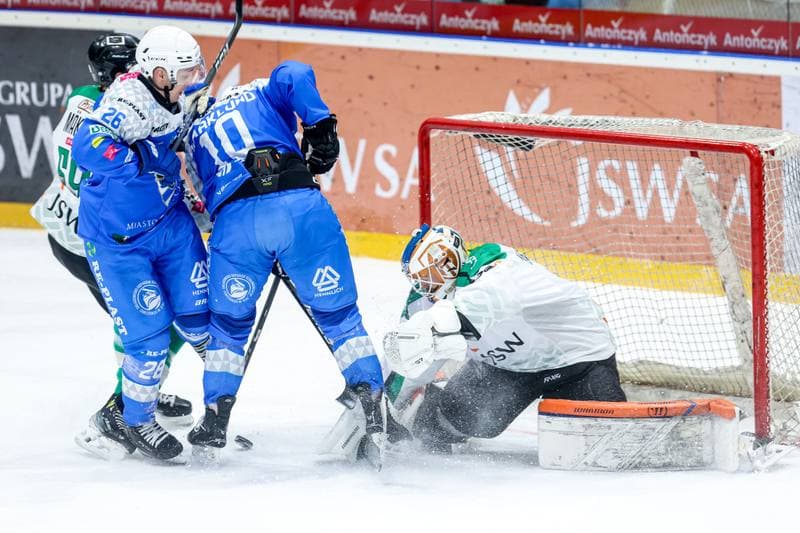 Ice Hockey. Tauron Hokej Liga. JKH GKS Jastrzebie - Re-Plast Unia Oswiecim. 18.12.2024