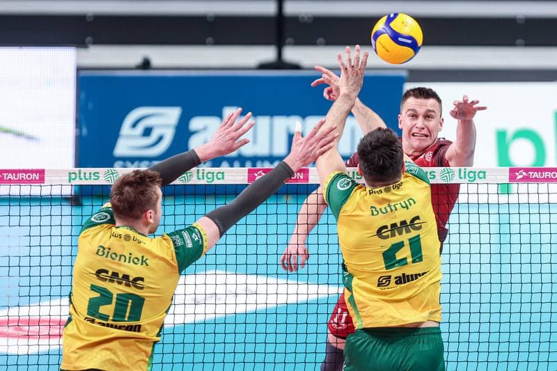 Volleyball. PlusLiga. Aluron CMC Warta Zawiercie - Asseco Resovia Rzeszow. 29.03.2025