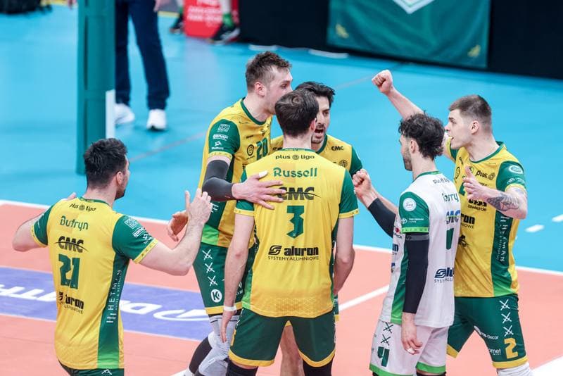 Volleyball. PlusLiga. Aluron CMC Warta Zawiercie - Asseco Resovia Rzeszow. 29.03.2025