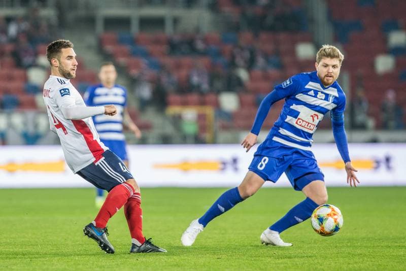 Football. PKO BP Ekstraklasa. Gornik Zabrze - Wisla Plock. 22.11.2019