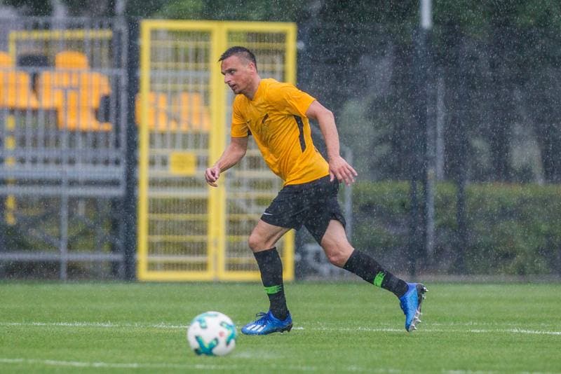 Football. Sparing. LKS Goczalkowice Zdroj - Wieczysta Krakow. 11.07.2020